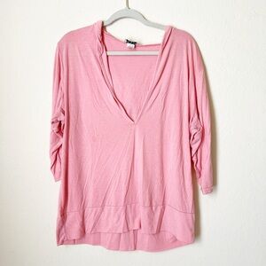 MKM Designs Pink Tee Hoodie